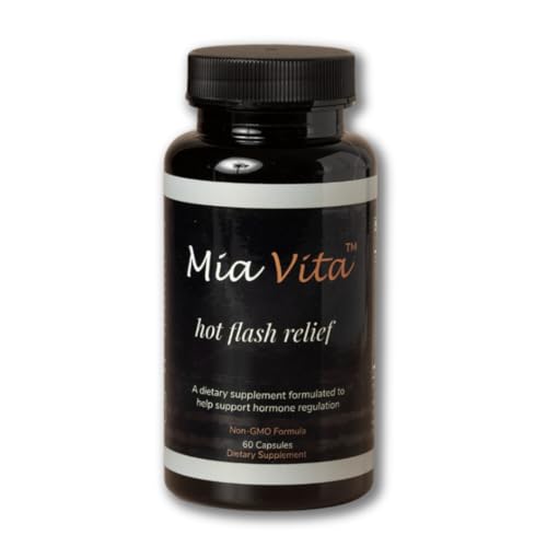 FEMMEPHARMA Mia Vita Hot Flash Supplements for Menopause Natural Hormone Regulation
