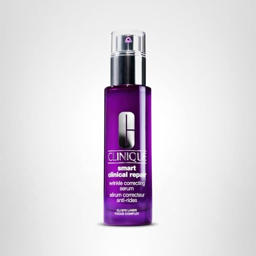 Clinique Smart Clinical Repair Wrinkle Correcting Serum (50ml / 1.7 fl. oz.) – Advanced Anti-Aging Treatment with Retinoid, Peptides & Hyaluronic Acid