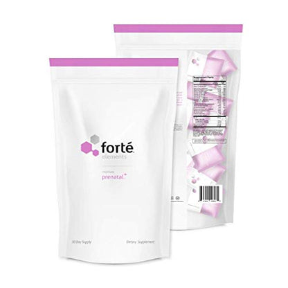 Forte Elements Prenatal Vitamins – Physician Formulated Multivitamin for Nutritional Support