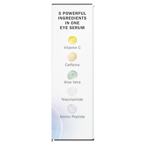 Olay Super Eye Serum – Vitamin C, Caffeine & Niacinamide Anti-Aging Eye Serum for Dark Circles & Fine Lines 0.45 oz