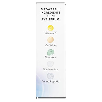 Olay Super Eye Serum – Vitamin C, Caffeine & Niacinamide Anti-Aging Eye Serum for Dark Circles & Fine Lines 0.45 oz