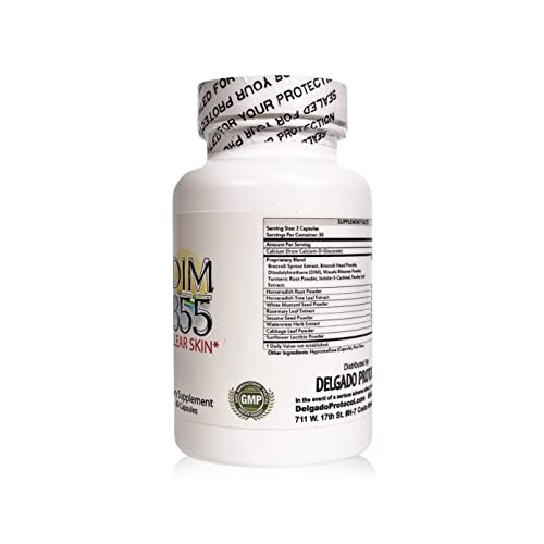 Delgado Protocol - DIM 855 Diindolylmethane Supplement - Improve Estrogen Balance