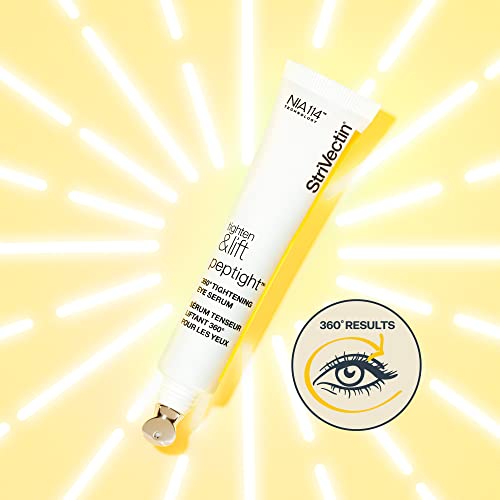 StriVectin Peptight™ 360° Tightening Eye Serum (1 fl. oz) - Advanced Peptides for Wrinkles, Eye Bags & Sagging Lids