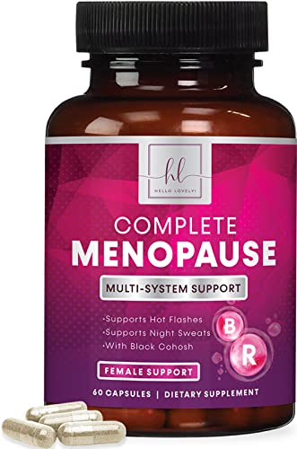 Hello Lovely! Menopause Relief for Women - Complete Menopause Supplements