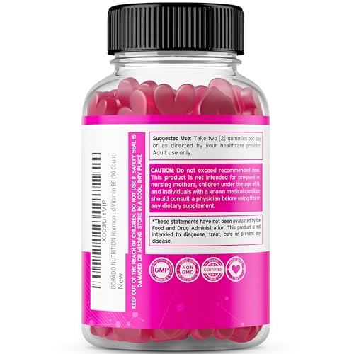 Hormone Balance For Women Gummies & PMS Gummies (90 Gummies) - Natural Hormone Balance