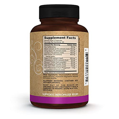 Pomona Wellness Women's Menopause Supplement Multivitamin, Supports Hormone Balance