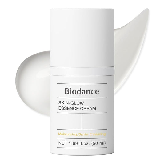 BIODANCE Skin-Glow Essence Cream, Moisturizing, Hydrating, Anti-Aging, Daily Facial Moisturizer with Hyaluronic Acid, Ceramide, Korean Skin Care | 1.69 fl.oz, 50ml
