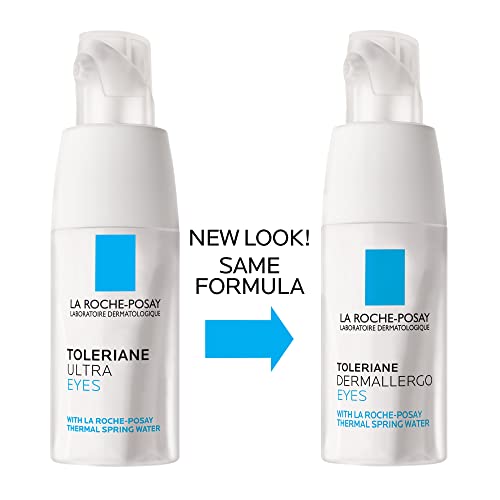La Roche-Posay Toleriane Dermallergo Eye Cream - Soothing Repair Moisturizer for Sensitive & Allergy-Prone Skin (0.67 fl. oz)