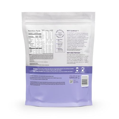 SlimFast High Protein Meal Replacement Powder, 26 Servings, Advanced Nutrition