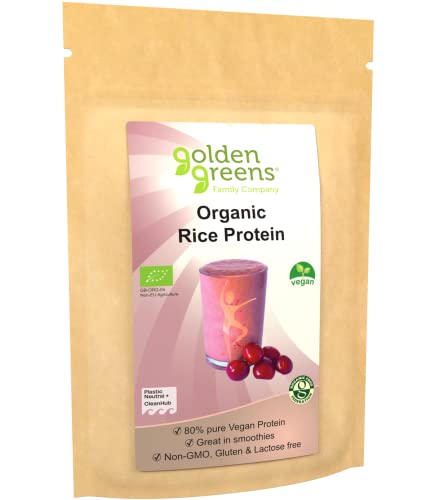 Golden Greens Organic Rice Protein Powder 250 g