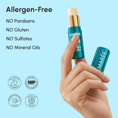 MAREE Under Eye Balm Stick with Retinol & Ceramide Complex (Pack of 2) – Targeted Anti-Aging & Hydrating Facial Moisturizer Stick