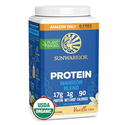 Vegan Protein Powder Plant-based Protein Powder USDA Organic | BCAA Amino Acids 
