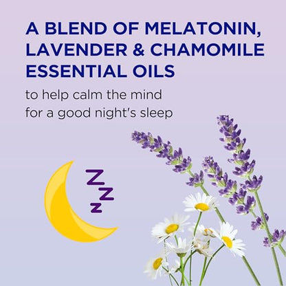 Dr Teal's Sleep Spray with Melatonin & Essential Oil Blend, 6 fl oz (Pack of 3)