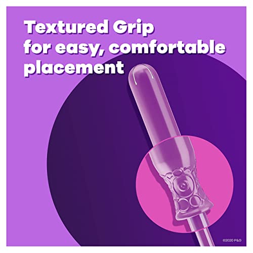 Tampax Radiant Tampons Multi Pack with LeakGuard Braid, Light/Regular Absorbency, Unscented, 26 Count