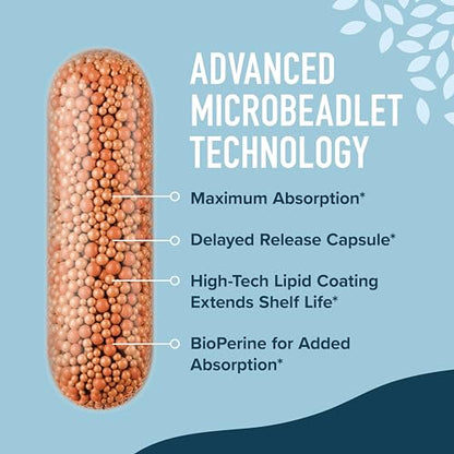 DIM Supplement 200 mg | Delayed-Release Microbeadlets | Hormone Balance for Women & Men