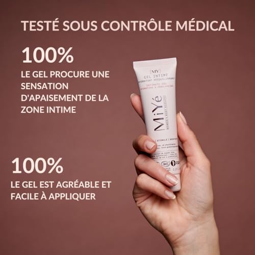 MiYé [MY] Moisturizing and rebalancing intimate gel certified organic | Blue lily of the valley