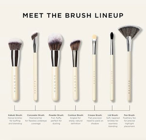 Haleys Beauty Kabuki Foundation Brush For Applying Powder, Foundation, Bronzer, Blush, and Mineral Make up, Soft Bristles, Seamless Blending, Makeup Brushes Essential, Vegan & Cruelty Free HALEYSBuy Supplements Australia