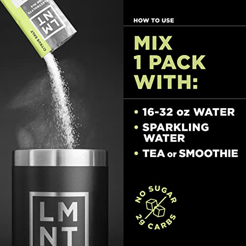 LMNT Zero-Sugar Electrolytes - Variety Salt - Hydration Powder Packets | No Dodgy Ingred