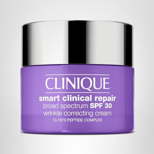 Clinique Smart Clinical Repair Broad Spectrum SPF 30 (Mini / Travel Size - 15ml) – Protective & Repairing Day Cream with Peptides