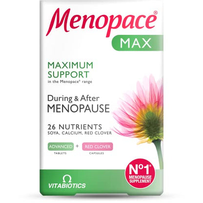 Menopace by Vitabiotics Max Capsules & Tablets x 84