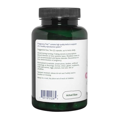 Vitanica Pregnancy Prep, Reproductive System Support, Vegan, 120 Capsules