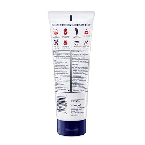 Aquaphor Healing Ointment Advanced Therapy 7 oz Tube – Skin Protectant & Dry Skin Moisturizer