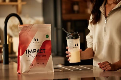 Myprotein Impact Whey Protein Blend, Vanilla, 2.2 lbs (40 Servings)