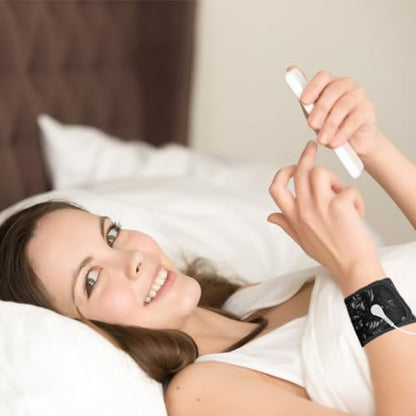 LOYDBDT Grounding Wrist Strap,Patterned Grounding Wristband,Unique Air Holes and Conductive Silver