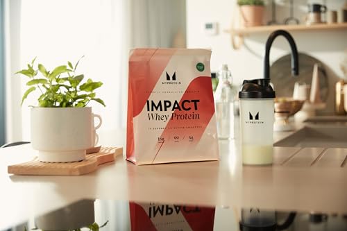Myprotein Impact Whey Protein Blend, Vanilla, 2.2 lbs (40 Servings)