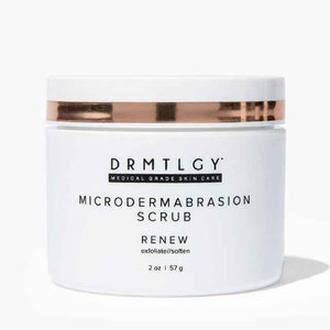 DRMTLGY Microdermabrasion Scrub - Gentle Facial Exfoliating Scrub to Smooth & Polish Skin