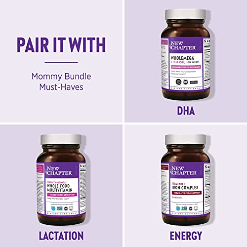 New Chapter Advanced Perfect Prenatal Vitamins - 96ct, Organic, Non-GMO Ingredients