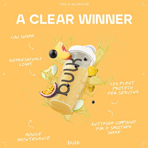 Bulk Clear Vegan Protein, Protein Powder Shake, Tropical, 300 g