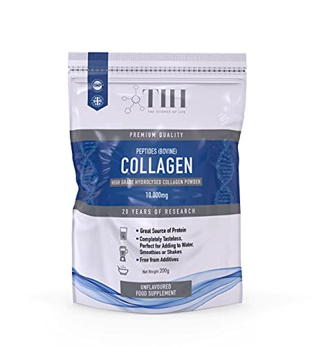 Hydrolysed Collagen Powder (Bovine) - High Protein Grass Fed Unflavoured Peptides