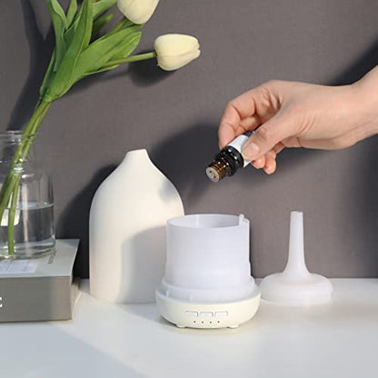 ZEIGGA LAB Essential Oil Diffusers, Aromatherapy Diffuser for Essential Oils, 100ml Ceramic Oil Diffusers