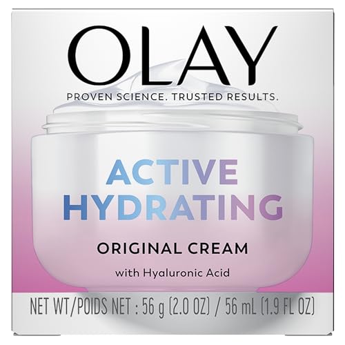 Olay Active Hydrating Cream Face Moisturizer, 1.9 fl oz