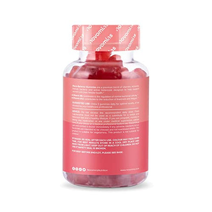 Novomins Meno-Balance Gummies – Menopause Support – Perimenopause and Post Menopause
