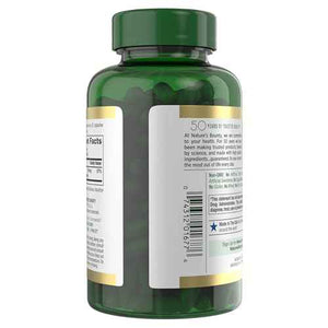 Nature’s Bounty High Absorption Magnesium Glycinate 240 mg for Supporting Muscle Relaxation and Bone, Heart & Nerve Health - Non-GMO, Gluten-Free, Vegetarian, 120 Count/60 Servings