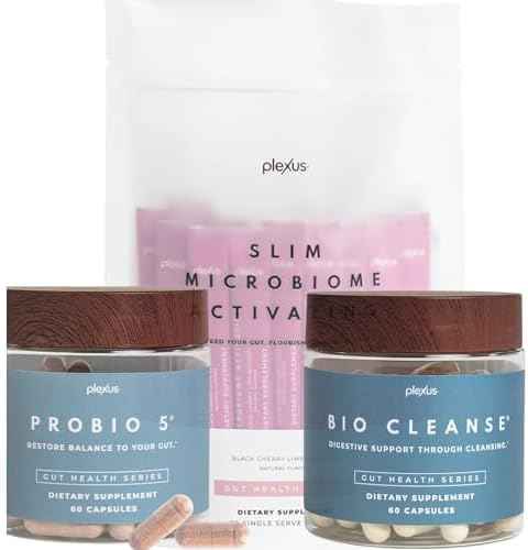 Plexus Gut Health System - Slim Microbiome Activating, Bio Cleanse & ProBio 5 - Supports Gut Health, Digestive Wellness, Metabolic Function & Overall Well-Being - Vegan, Gluten-Free, Non-GMO