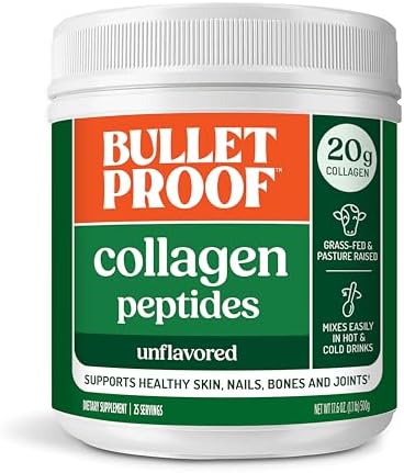 Bulletproof Duo Kit - Collagen Peptides Protein Powder for Skin, Bones and Joints - 18g Protein, 17.6 Oz & InnerFuel Prebiotic Fiber Powder for Gut, Gas Relief, Digestive Health and Immune Support