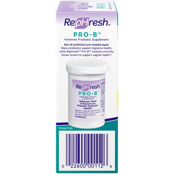 RepHresh Pro-B Probiotic Feminine Supplement (.60 Count)