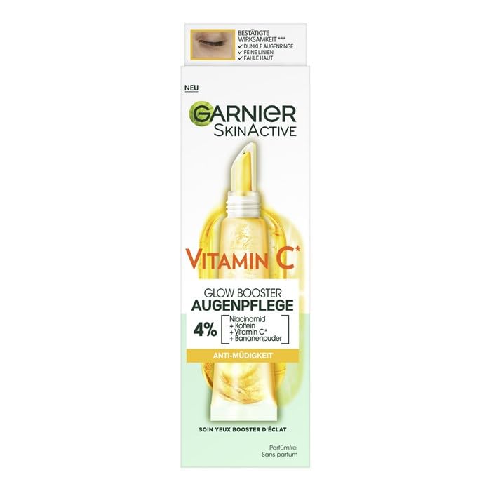 Garnier Brightening Eye Cream - 4% Vitamin C + Niacinamide (15ml)