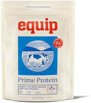 Equip Foods Prime Protein Powder Unflavored & Prime Protein Powder Vanilla