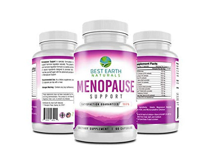 Menopause Support for Hot Flashes, Mood Swings, Night Sweats, Healthy Hormone Levels and More