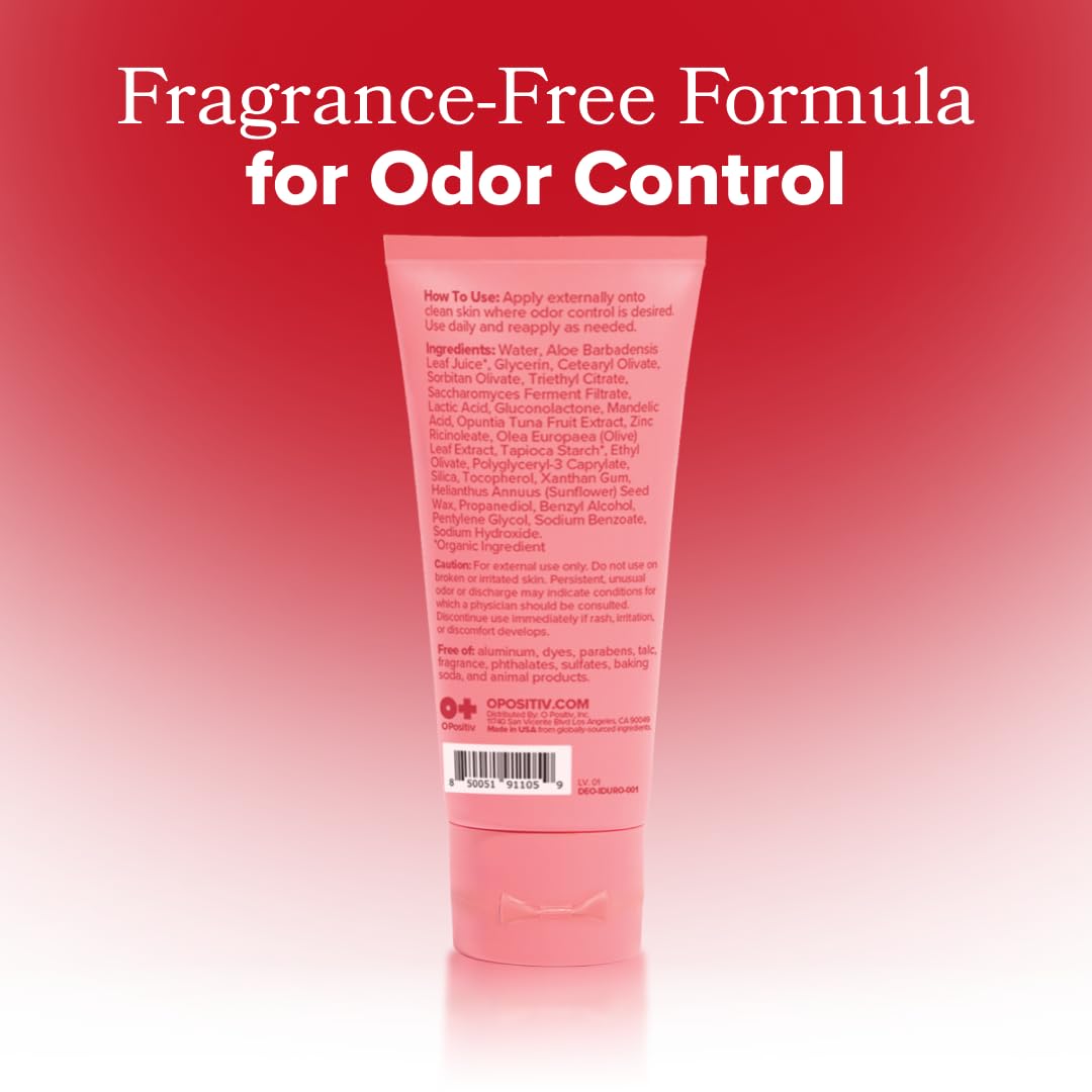 URO Intimate Deodorant - Aluminum Free, Odor & Chafing Control - 3 Oz