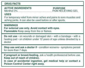 Ross D'Elen Green Menthol Gel - Large Size Single Pack ROSS D'ELENBuy Supplements Australia