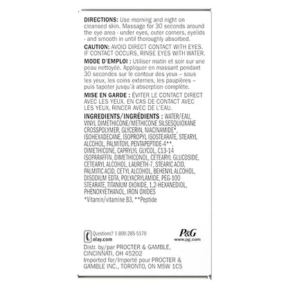 Olay Eyes Ultimate Eye Cream Duo (Pack of 2) - 3-in-1 Treatment for Dark Circles, Wrinkles & Puffiness (0.4 fl oz each)
