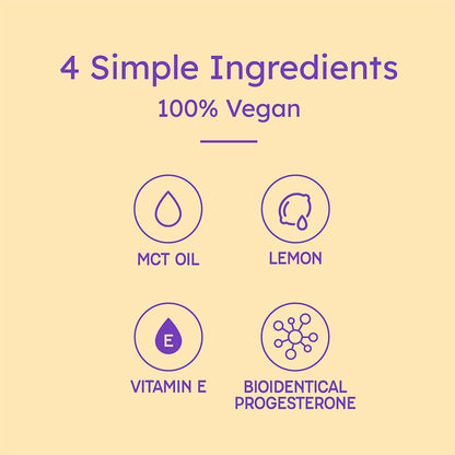 Proov Balancing Oil (Lemon) Plus Pro and Boost Supplements | Support Your Body's Natural Progesterone