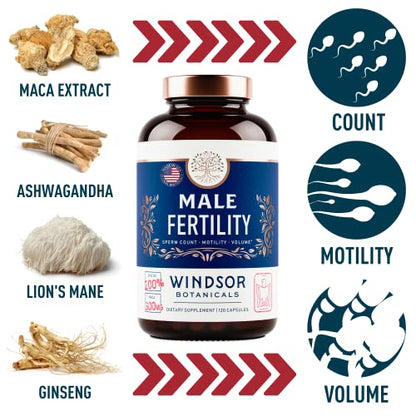 Fertility Supplements For Men Prenatal Vitamins - Conception For Him Male Fertility Vitamin