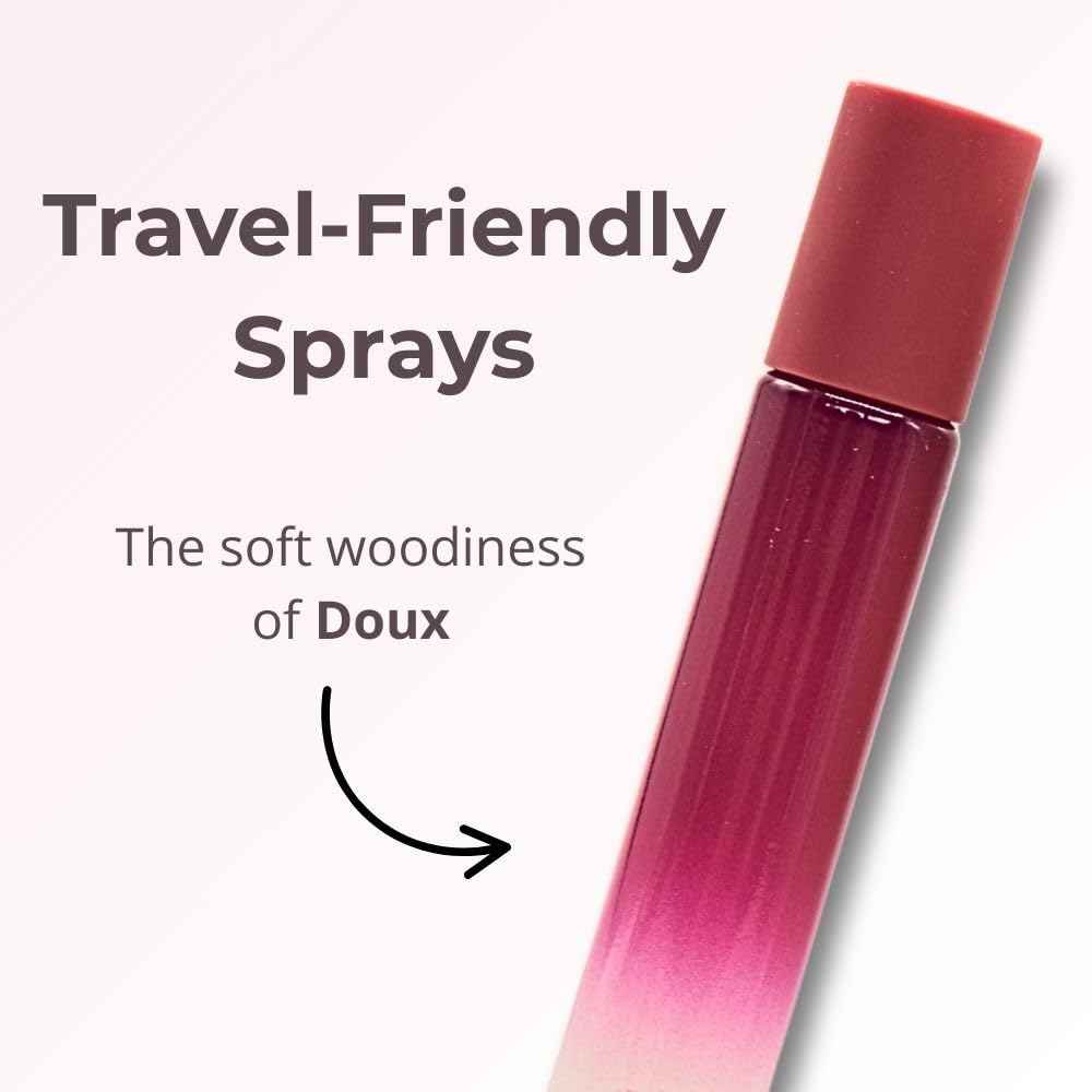 Glossier You Discovery Travel Perfume Spray Gift Set - Limited Edition Trio: Warm Clean, Serene Woody, Dreamy Gourmand Scents - You, Doux, Rêve.