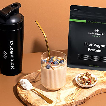 Protein Works - Diet Vegan Protein Powder | Low Calorie Plant Based Protein